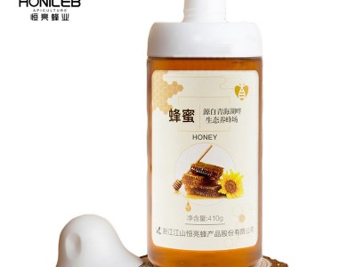 蜂蜜批发源头厂家恒亮蜂蜜410g多蜜种可选奶嘴瓶工厂直发一件代发图3