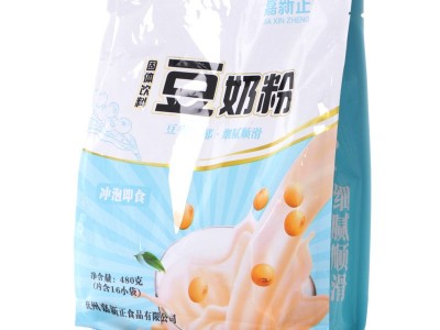 嘉新正 豆奶粉 480g 独立包装 家用 速溶冲饮豆奶 代早餐 批发图5