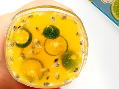 金桔百香果茶抖音代发 冷泡水果茶 夏季维C百香果柠檬茶饮料批发图2