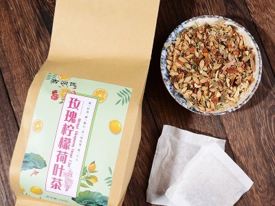 玫瑰荷叶茶柠檬玫瑰花茶冬瓜荷叶柠檬茶包袋泡茶花茶批发厂家直销图4