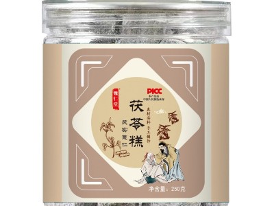魏仁堂茯苓糕五谷调制黑豆山药莲子无蔗糖茨实获苓糕代餐解馋零食图5
