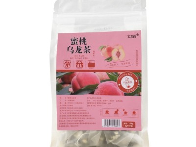 蜜桃乌龙茶厂家货源 冷泡水果茶 三角袋泡茶一件代发 花果茶批发图4