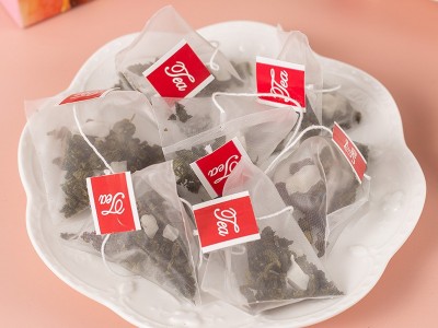 蜜桃乌龙茶爆款推荐20包三角茶包养生茶花茶盒装水果粒茶组合批发图2