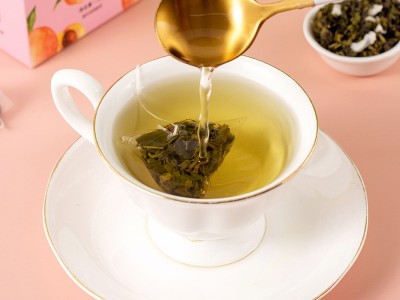 蜜桃乌龙茶爆款推荐20包三角茶包养生茶花茶盒装水果粒茶组合批发图4