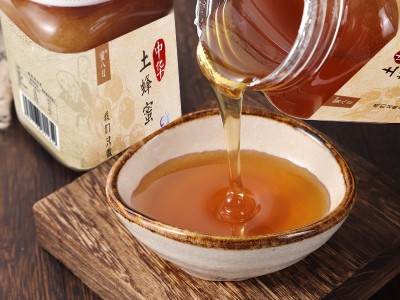 土蜂蜜批发瓶装500g 厂家源头蜂场农家自产百花蜜 成熟蜂蜜图3