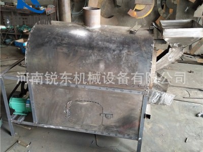 芝麻菜籽板栗炒货机 电加热炒货机生产设备 瓜子花生滚筒炒锅图4