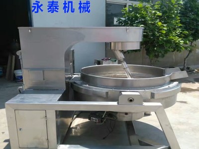 批发不锈钢可倾式夹层锅炒锅 猪肉酱 蒜蓉酱炒锅 黑糖红糖熬制锅图4
