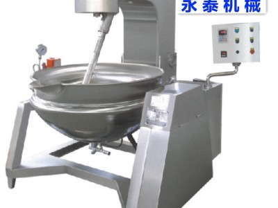 蒸汽304不锈钢可倾式夹层锅 蒜蓉辣酱猪肉酱炒锅 红糖熬制锅 保修图5