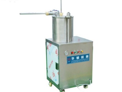 供应华钢牌立式全不锈钢肠类灌肠机 电动液压灌肠机质优价廉图4