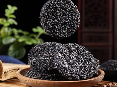 无蔗糖高钙蜂蜜黑芝麻饼孕妇零食图3