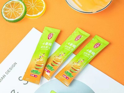 贵胶堂卡曼橘益生元酵素果冻果味果冻75克/盒一件代发图3