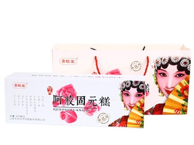 山东东阿特产阿胶糕礼盒装贵胶堂阿胶固元糕支持快手抖音代发510g图4
