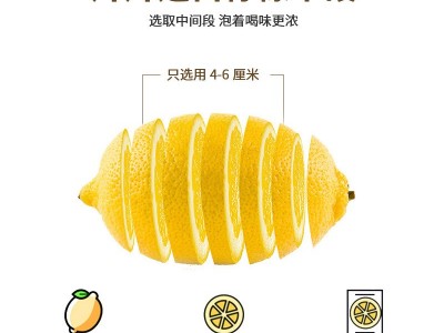 源头厂家代工代发冻干柠檬片 独立包装泡水喝水果茶冻干柠檬片图4