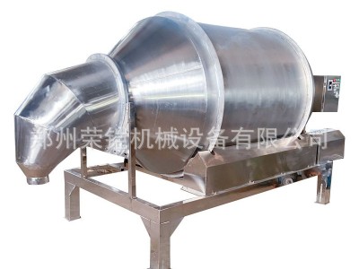 卧式颗粒干粉食品拌料机 不锈钢滚筒混料机 全密封复合调料搅拌机图5