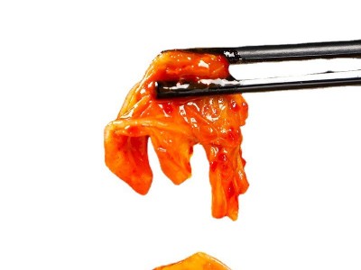 厂家批发合锦香韩国泡菜辣白菜酱腌菜饭店批发下饭菜400g袋辣白菜图5
