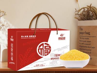 谛品居招财纳福杂粮礼盒 高粱米乌麦米燕麦米等杂粮组合套装图2