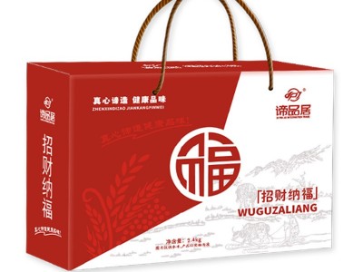 谛品居招财纳福杂粮礼盒 高粱米乌麦米燕麦米等杂粮组合套装图5