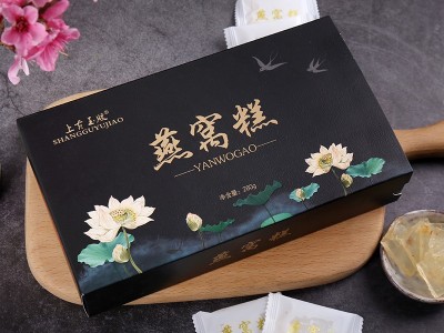 山东特产阿胶糕 东阿即食燕窝糕 厂家批发燕窝阿胶固元糕图3
