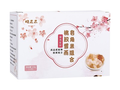 手选桃胶拉丝雪燕 三宝组合装 OE M贴 牌定 制桃胶皂角米雪燕组合图5
