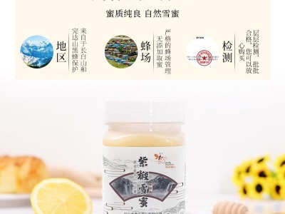 SC蜂蜜1kg大桶蜜代加工散装液态蜜结晶蜜雪蜜百花蜜椴树蜜图3