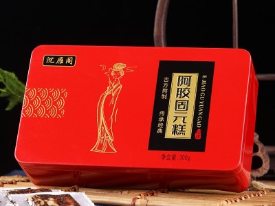 山东东阿县贴牌定制固元糕 批发铁盒散装阿胶固元糕 即食图3