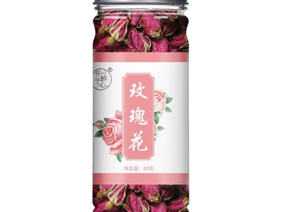 玫瑰花茶罐装玫瑰花冲泡代用茶厂家批发瓶装玫瑰花干花草茶代发图5