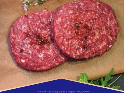 原切和牛牛肉饼 牛肉馅 600g /10片 独立包装图4