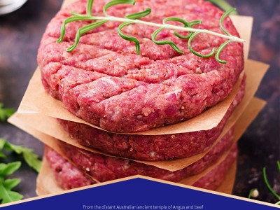 原切和牛牛肉饼 牛肉馅 600g /10片 独立包装图3