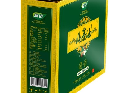 江西特产 山茶籽油 压榨食用油山茶籽油年货1.5L*2 礼盒装图3