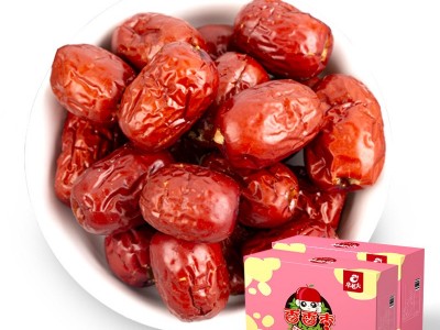 新疆无核红枣去核空心免洗大豆浆枣小若羌即食小包装煲汤无籽图2