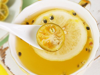 金桔百香果茶 冷泡茶网红养生金桔干百香果茶 夏季维C水果茶代发图4