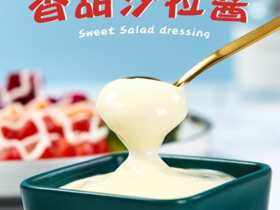 沙拉酱 1kg家用香甜沙拉酱蔬菜水果汉堡手抓饼寿司番茄酱沙司商用图4