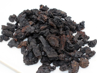 桦树茸 白桦茸黑金 长白山桦树茸黑柚子 长白山桦树茸黑 150g图3