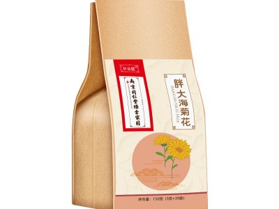 南京同仁堂胖大海菊花茶润喉茶组合花草茶养生茶袋泡茶150克/袋图5