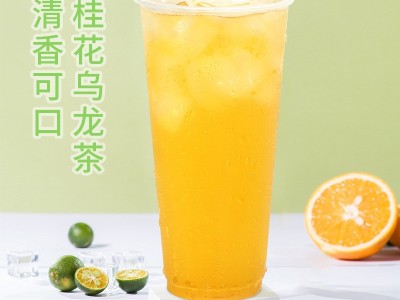 茶颜桂花乌龙茶悦色桂花乌龙茶叶桂花乌龙水果茶桂花乌龙茶冷泡茶图2