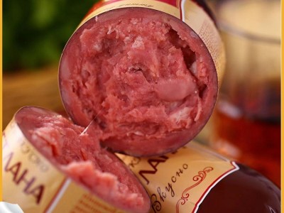 俄罗斯风味牛肉肠俄式牛肉香肠纯肉熏制火腿无淀粉即食350克/根图1
