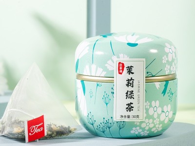 小罐装茉莉花茶绿茶玉米纤维独立三角包乌龙茶花茶茶包养生茶批发图2