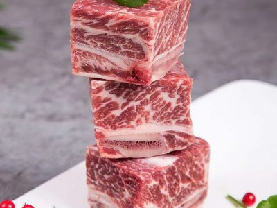 内蒙古特产厂家直供批发新鲜牛排骨牛腩牛肉牛肋条现杀一件代发图2