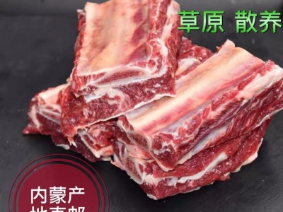 内蒙古特产厂家直供批发新鲜牛排骨牛腩牛肉牛肋条现杀一件代发图3