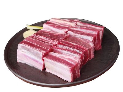 内蒙古特产厂家直供批发新鲜牛排骨牛腩牛肉牛肋条现杀一件代发图5