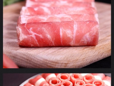 内蒙古批发新鲜现切肥牛片牛肉卷火锅食材羊肉片1公斤盒装2盒包邮图5