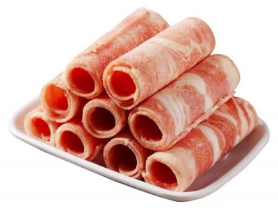 内蒙古批发新鲜现切肥牛片牛肉卷火锅食材羊肉片1公斤盒装2盒包邮图4