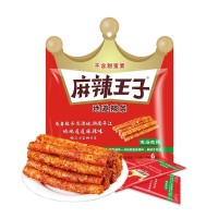 湖南麻辣王子辣条110g一元休闲麻辣零食办公室零食大礼包辣条批发