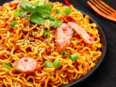 同碗福小龙虾拌面方便面泡面 火鸡面 速食面蛋咸蛋黄拌面干拌面图3