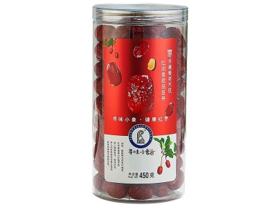 一件代发 新疆若羌红枣450g/瓶核小肉厚煲汤泡茶红枣干供商超团购图5