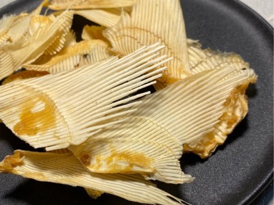 批发大量现货鲨鱼骨无漂白小翅骨鲨鱼软骨干货海鲜海味海产品500g图5