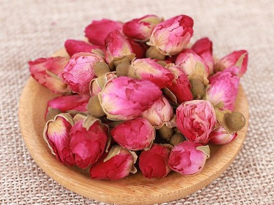 飒枫白梅花玫瑰花茶 罐装瓶装花茶 生花玫瑰茶 厂家图4