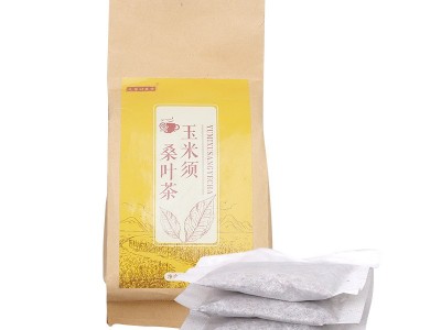 飒枫袋装三蒿降玉米须桑叶茶 决明子牛蒡根玉米须茶 桑叶图5