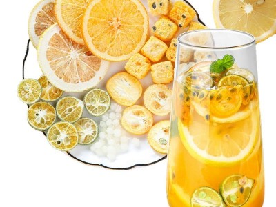 金桔柠檬百香果茶夏季冷泡茶冻干果茶加冰块冲泡即饮金桔柠檬茶包图5