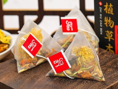 南京同仁堂菊花决明子茶 乐家老铺12味配料三角包花茶 养生茶厂家图4